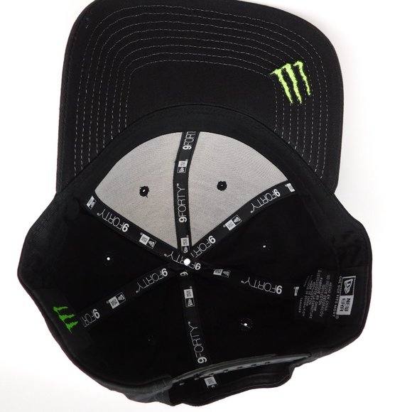 Monster Energy Accessories Monster Energy New Era Hat Black Green